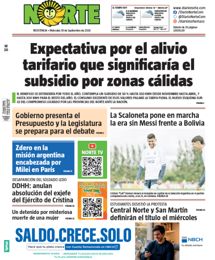 Edición del 30-09-2026