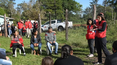 "Ante el bombardeo alarmista en redes, informamos a vecinos cara a cara"