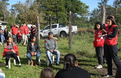 "Ante el bombardeo alarmista en redes, informamos a vecinos cara a cara"