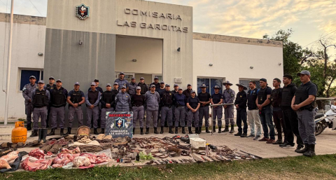 Otro caso de abigeato dejó tres cuatreros detenidos y un prófugo