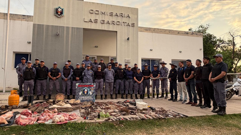 Otro caso de abigeato dejó tres cuatreros detenidos y un prófugo