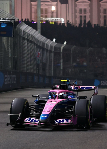 Colapinto rozó la Q y largará 11° en la sprint del GP de Singapur