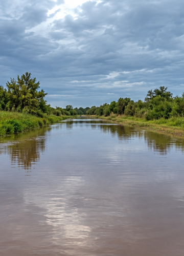 La Isla del Cerrito a punto de quedar aislada por la creciente del Paraná