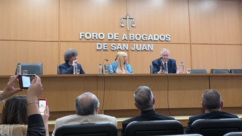 Un chaqueño expuso en San Juan sobre la independencia de la Justicia municipal