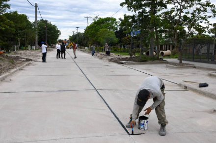 Pavimentación en el República Argentina