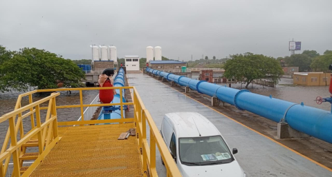 La creciente complica la provisión de agua en Resistencia y el interior
