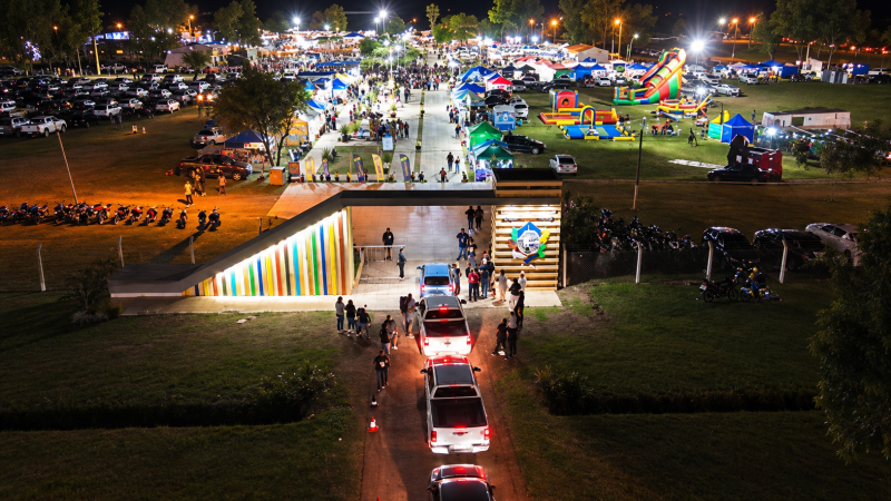 Las Breñas se prepara para vivir tres noches de la Fiesta Provincial del Inmigrante