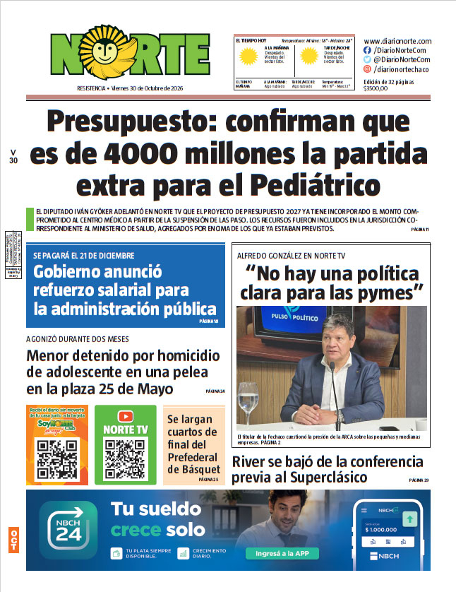 Edición del 30-10-2026