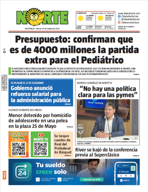 Edición del 30-10-2026